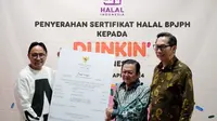 PT Dunkindo Lestari selaku pemegang lisensi waralaba Dunkin di Indonesia mendapatkan sertifikat halal yang berlaku seumur hidup. Sertifikasi ini diterbitkan Badan Penyelenggara Jaminan Produk Halal (BPJPH) pada 2024 setelah melalui proses yang berlangsung sekitar 2 bulan.