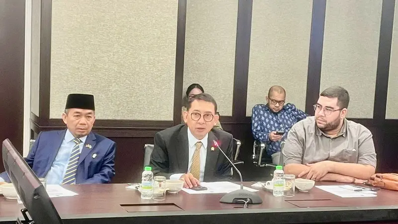 Fadli Zon, Ketua Badan Kerja Sama Antar Parlemen (BKSAP) DPR RI  didaulat sebagai Penasehat Parlemen Asia Tenggara untuk Kemerdekaan Palestina. (BKSAP DPR RI)