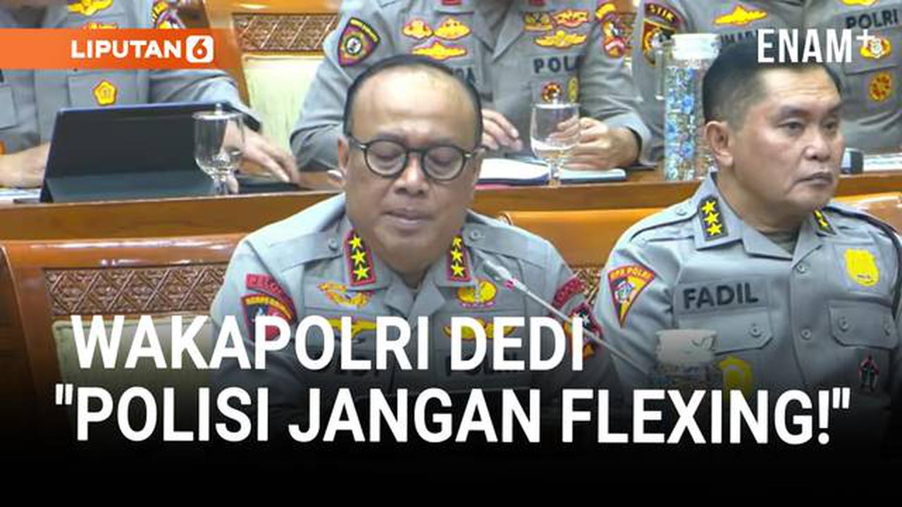 Perintah Tegas Wakapolri ke Anak Buah: Jangan Flexing dan Arogan!