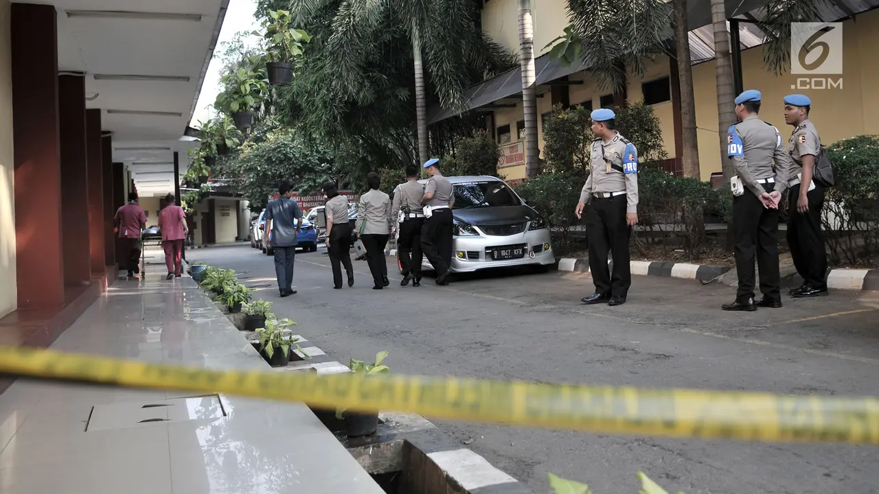 Penjagaan ketat di RS Polri