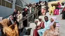 Mayoritas umat Muslim di Korea Selatan merupakan pekerja imigran, mahasiswa, dan pengusaha yang berasal dari Pakistan, Bangladesh, dan Indonesia. (YASUYOSHI CHIBA/AFP)