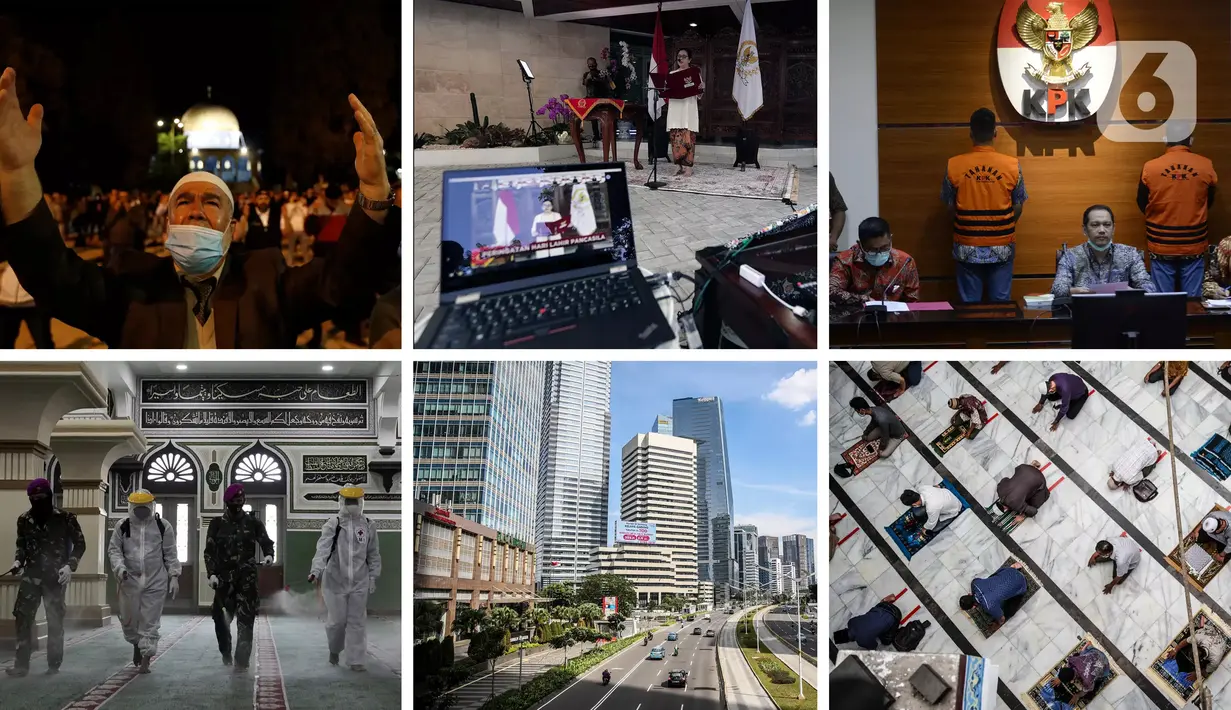 FOTO: Potret Peristiwa Menarik Pekan Ini 07 Juni 2020 - Foto Liputan6.com