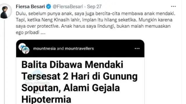 Heboh Balita Diajak Naik Gunung Soputan dan Tersesat, Simak Risiko yang Bisa Terjadi