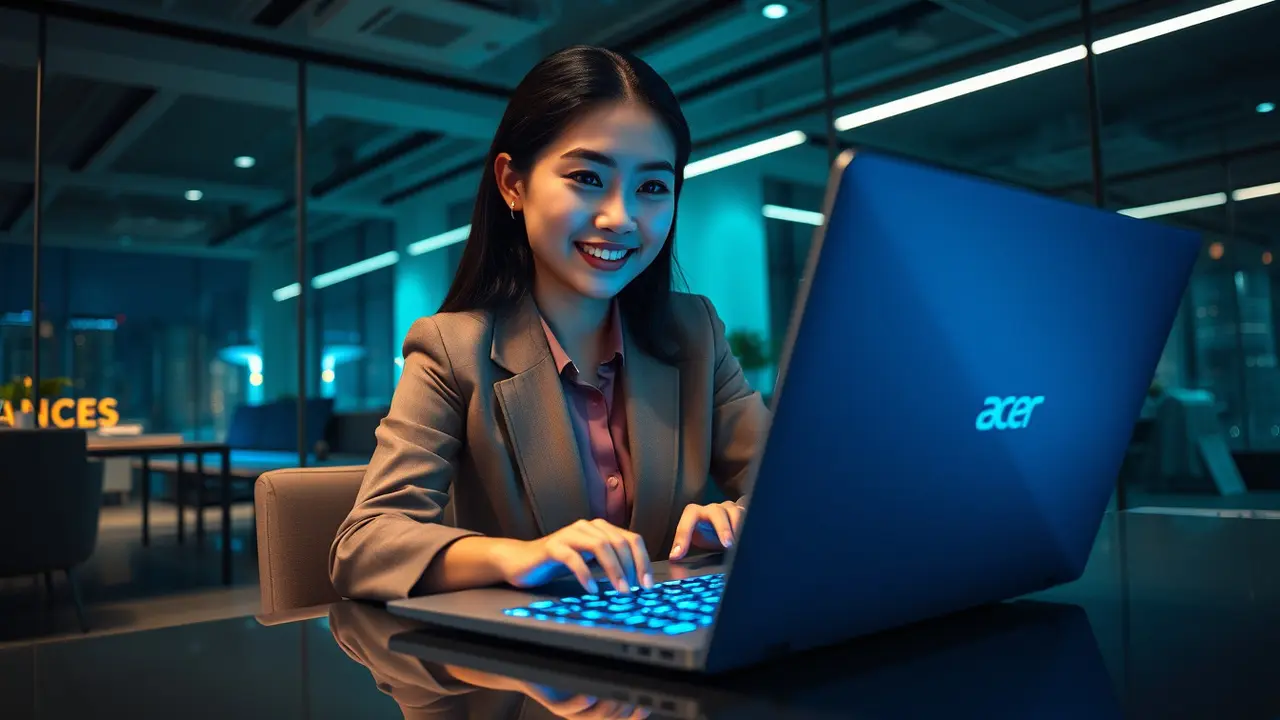 cara menyalakan lampu keyboard laptop acer