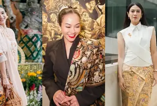 Wastra Dikenakan Pesohor di Panggung Hiburan Indonesia dan Dunia./doc. Instagram