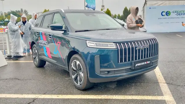 JAECOO J5 di Wuhu, Cina (Liputan6.com/Jonathan Pandapotan Purba)