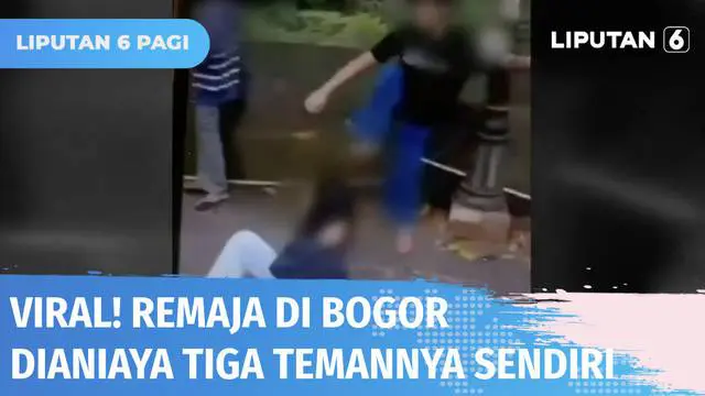 VIDEO: Gadis Remaja di Bogor Dianiaya Tiga Temannya, Aksi Terekam Kamera dan Viral di Medsos