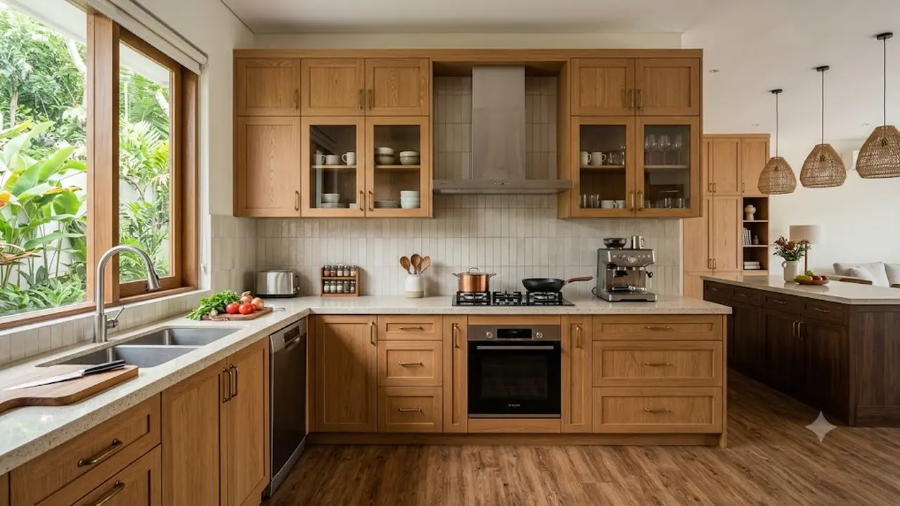 Ilustrasi Kabinet Dapur/AI Generated