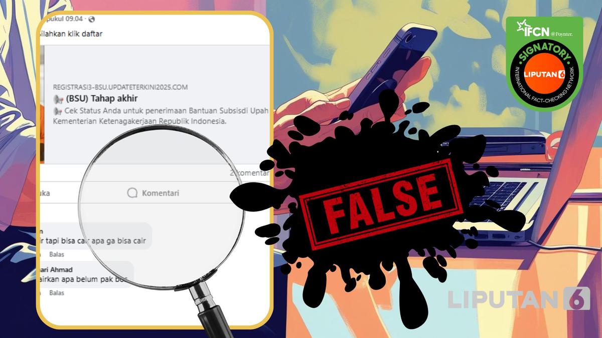 Cek Fakta: Tidak Benar Ini Link Pendaftaran BSU Tahap Akhir