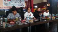 Suasana konferensi pers kejuaraan jetski Makassar Terbuka 2016 di Makassar, Sulawesi Selatan, Rabu (26/10/2016). (Bola.com/Abdi Satria)