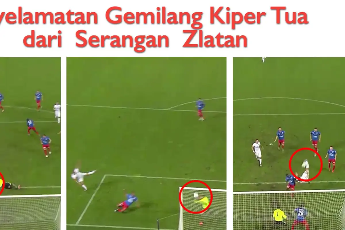 Penyelamatan Gemilang Kiper Tua dari Serangan Zlatan