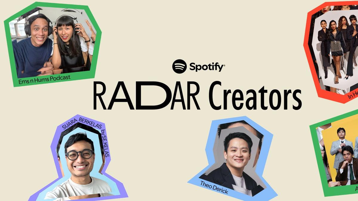 5 Kreator Ini Masuk Program Radar Spotify Indonesia, dari Podcast Komedi hingga Refleksi Diri