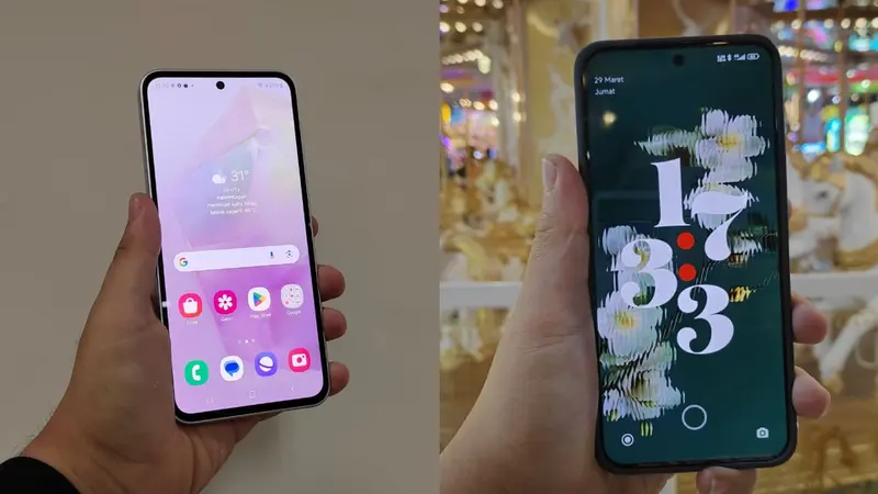 Samsung One UI dan Xiaomi HyperOS