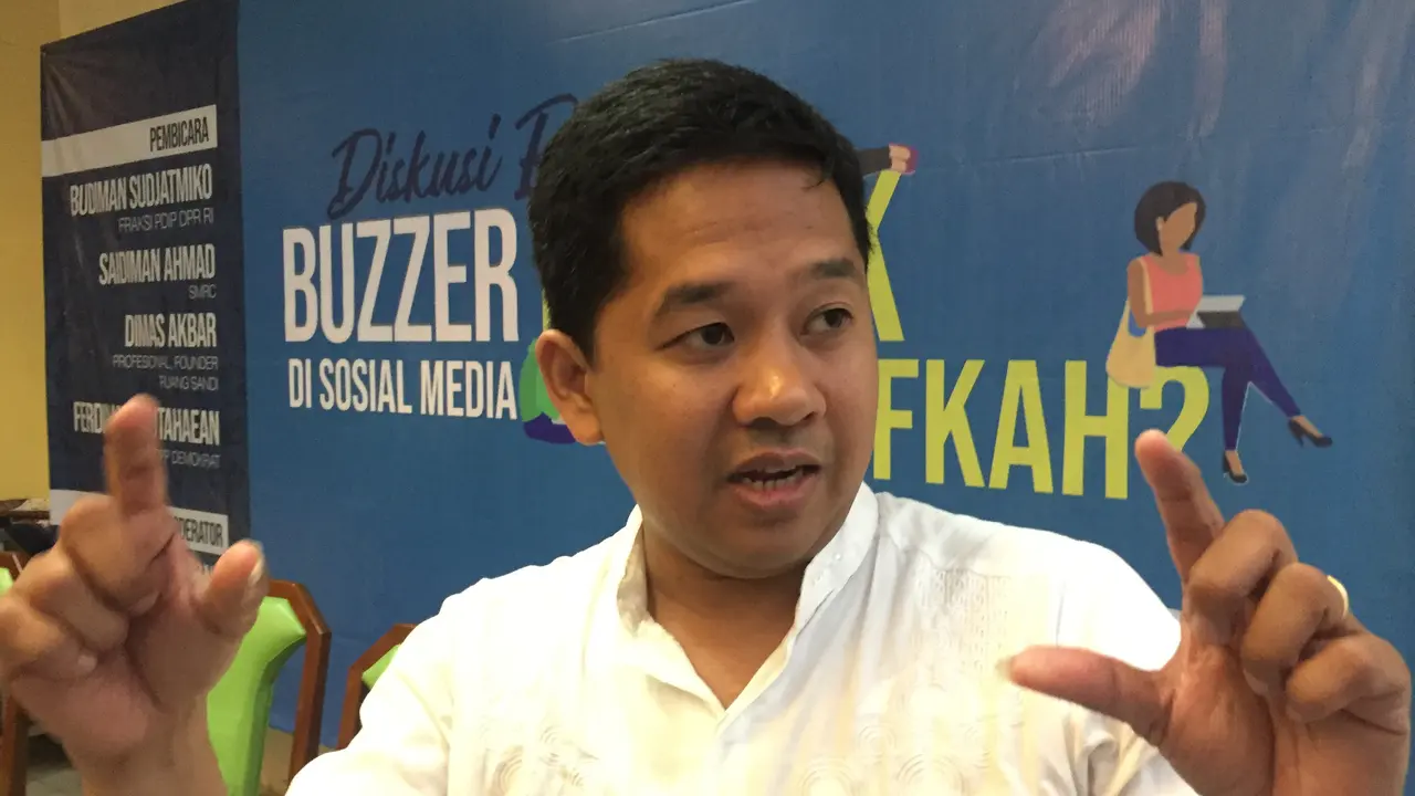 Peneliti SMRC Saidiman Ahmad (Liputan6.com/M Radityo)