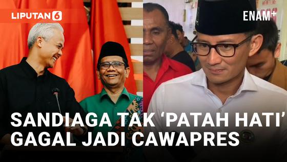 VIDEO: Urung Jadi Cawapres Ganjar, PPP Klaim Sandiaga Tak Kecewa