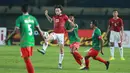 <p>Laga kontra Bangladesh merupakan debut bagi Marc Klok di Timnas Indonesia senior asuhan Shin Tae-yong. Gelandang bertahan 29 tahun itu terpilih menjadi starter dan tampil sepanjang 90 menit di pertandingan tersebut. (Bola.com/M Iqbal Ichsan)</p>