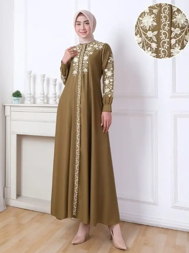 Gamis Model Bordir Halus