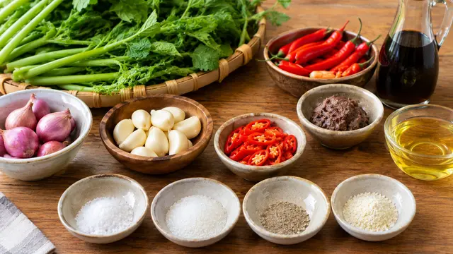 Variasi Bumbu untuk Tumis Daun Labu