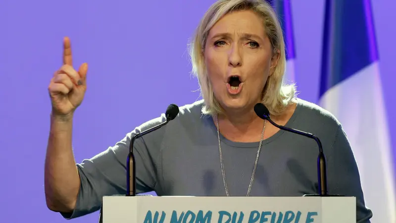 Marine Le Pen, pemimpin partai sayap kanan Perancis, Barisan Nasional (FN)