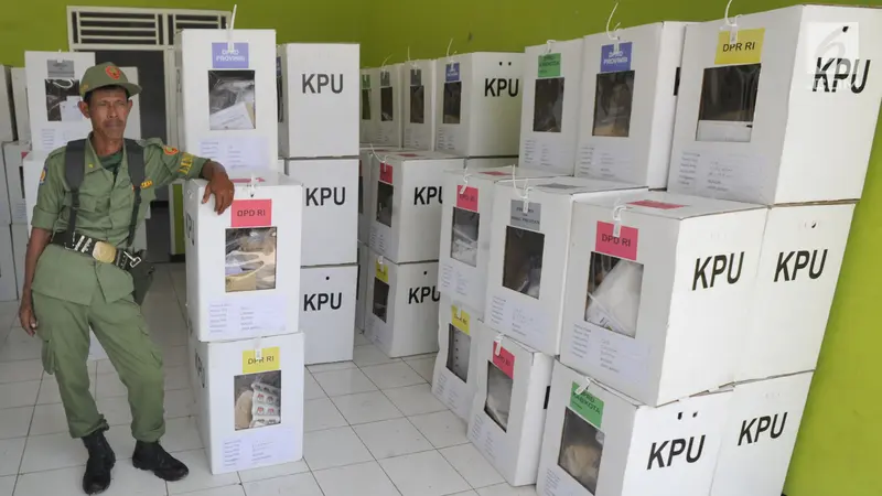 Distribusi Logistik Pemilu di Bogor