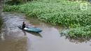 Program musiparian juga menargetkan pengurangan tutupan eceng gondok di permukaan perairan sebesar 70% hingga akhir 2026. (Liputan6.com/Herman Zakharia)
