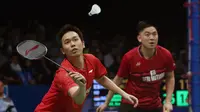 Hendra Setiawan (Indonesia) / Boong Heong Tan (Malaysia). (Liputan6.com/Helmi Fithriansyah)