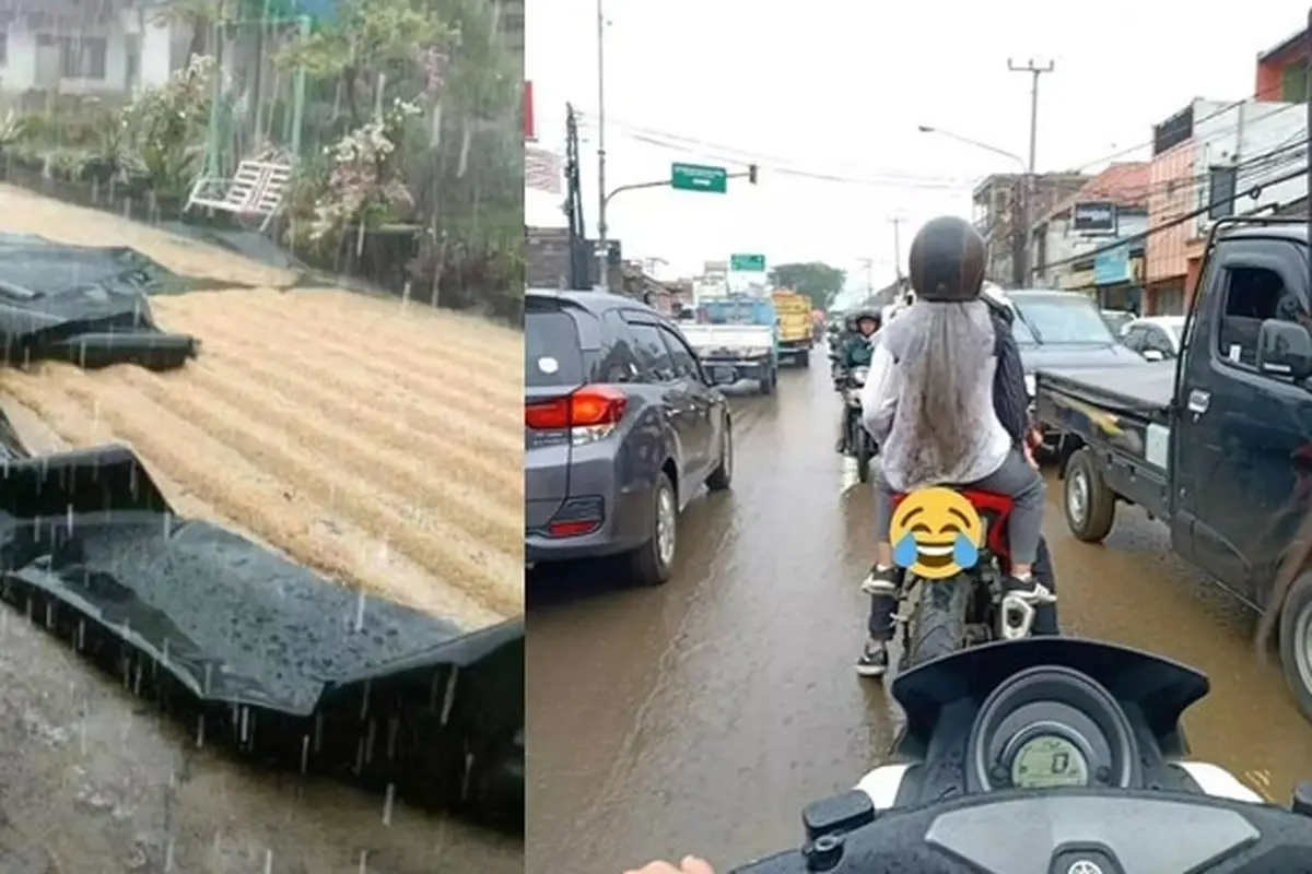 10 Momen Apes yang Sering Terjadi Ketika Hujan Ini Bikin Kesal