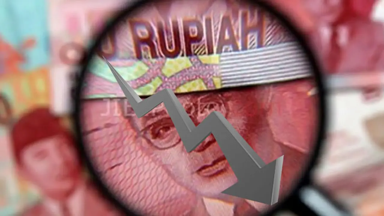 Rupiah melemah