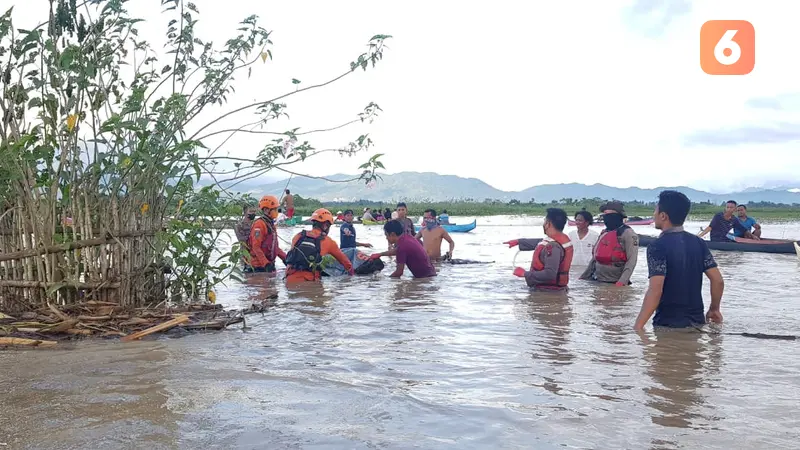 Mayat Ibu Hamil di Gorontalo Akhirnya Ditemukan di muara sungai dekat danau Limboto (Arfandi Ibrahim/Liputan6.com)