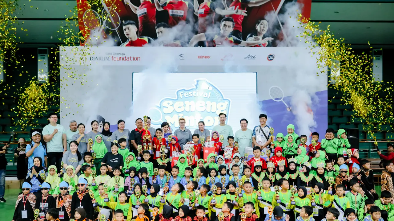 Jaga Kecintaan Generasi Muda pada Bulu Tangkis, Festival SenengMinton 2025 Digelar di 5 Kota