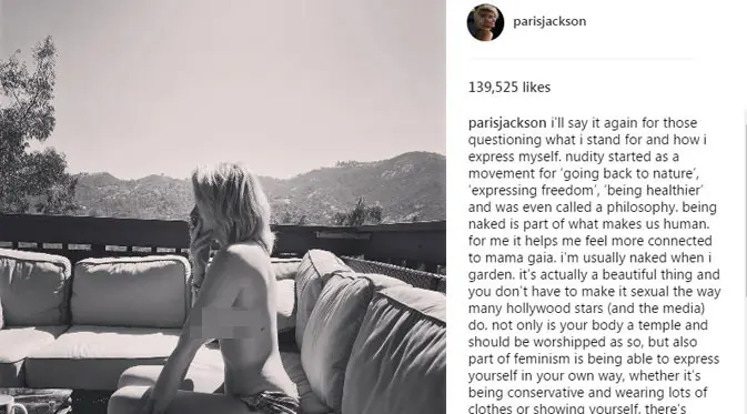 Paris Jackson. (instagram.com/parisjackson)