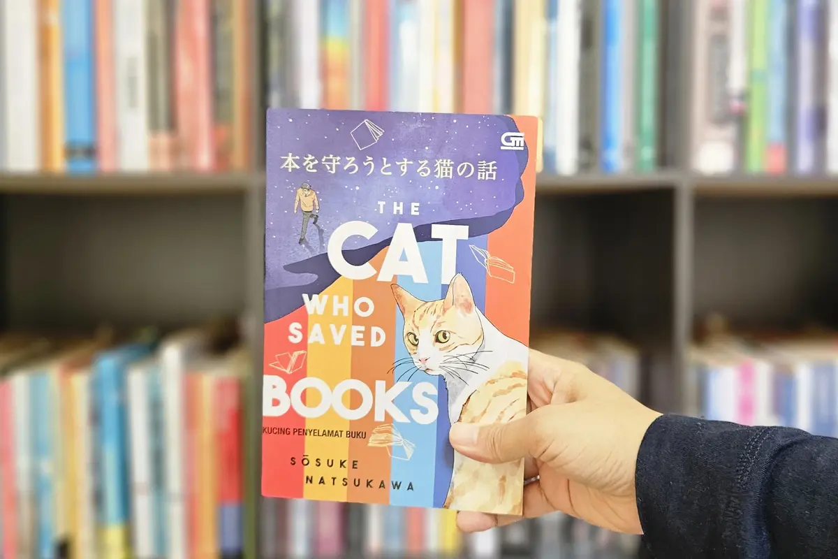 The Cat Who Saved Books