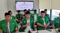 GP Ansor hingga Banser se Ciayumajakuning dengan tegas menolak MLB NU. Foto (Liputan6.com / Panji Prayitno)