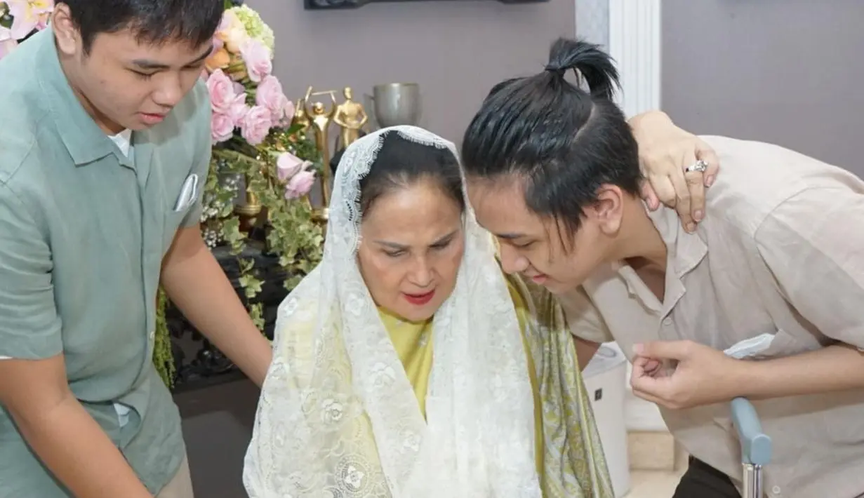 Lebaran di Rumah Krisdayanti (Instagram/yunishara36)