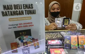 Harga Emas Pegadaian Naik, Antam Tembus Rp 2,78 Juta per Gram