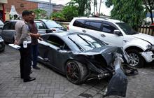 Ini Lamborghini yang tabrak penjual STMJ di Surabaya saat balap liar