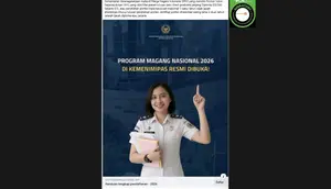 Cek Fakta: Tidak Benar Link Pendaftaran Magang Nasional 2026 di Kemenimipas