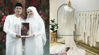 Bisnis sewa baju pengantin dengan konsep Melayu yang dibangun Ane lewat brand&nbsp;Kenara Attire berawal dari custom baju pengantinnya sendiri. (Dok: TikTok @kenara.attire)