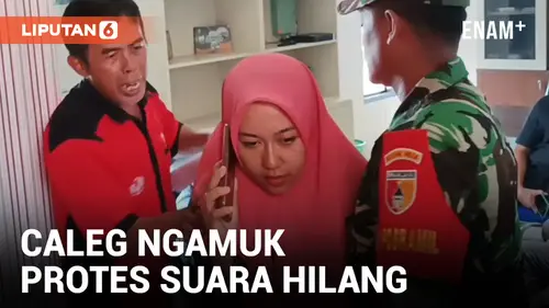 VIDEO: Duga Dirinya Dicurangi, Caleg di Jember Adu Mulut dengan Petugas PPK