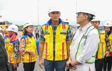FOTO: AHY Tinjau Program Strategis Pembangunan di Yogyakarta
