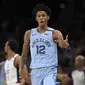 Point guard rookie NBA dari Memphis Grizzlies Ja Morant (AP)