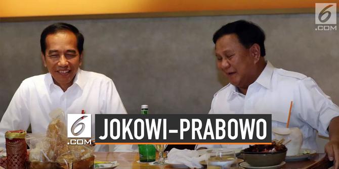 VIDEO: Isi Statement Jokowi-Prabowo Saat Bertemu di Stasiun MRT