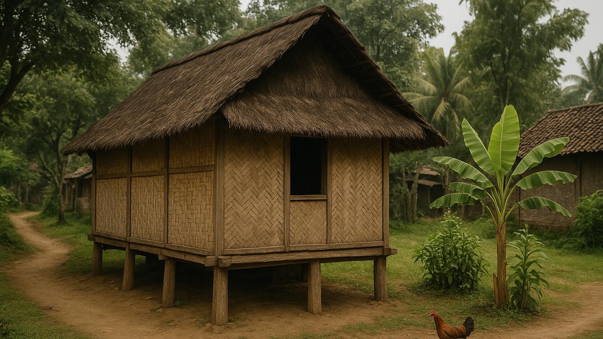 5 Rumah Anyaman Bambu (Rumah Gedek) Khas Jawa Tempo Dulu