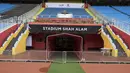 Suasana Stadion Shah Alam yang akan menjadi tempat pertandingan Grup B cabang sepak bola SEA Games 2017 Malaysia antara Indonesia melawan Thailand pada Selasa (15/8/2017). (Bola.com/Vitalis Yogi Trisna)