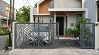 6 Inspirasi Pagar Rumah Modern dengan Pintu Geser untuk Lahan Sempit