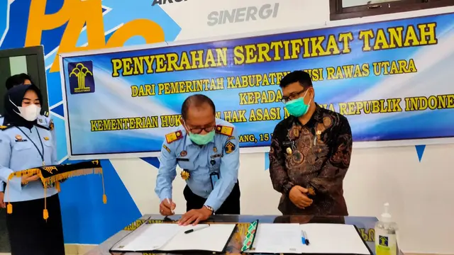 Lapas Penuh, Pemkab Muratara Hibahkan Tanah ke Kemhumham Sumsel