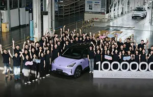 Baru Seumur Jagung, Produksi Geely EX2 Tembus 1 Juta Unit
