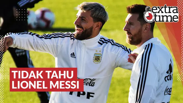 VIDEO: Cerita Sergio Aguero Tidak Tahu Sosok Bintang Barcelona, Lionel Messi