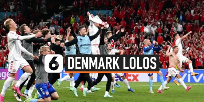 VIDEO: Denmark Lolos ke 16 Besar Euro 2020, Tumbangkan Rusia 4-1