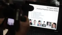 Capres 2024 versi LSI Denny JA diumumkan saat pemaparan survei terkini bertajuk '15 Capres 2024 yang Lolos Radar dan the Legend Award', Jakarta, Selasa (2/7/2019). Di antaranya Prabowo Subianto, Sandiaga Uno, Airlangga Hartarto, AHY, Puan Maharani, dan Muhaimin Iskandar. (Liputan6.com/Faizal Fanani)
